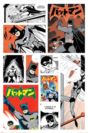 Poster Batman Bat Manga 61x91 5cm PP2401754 | Yourdecoration.com