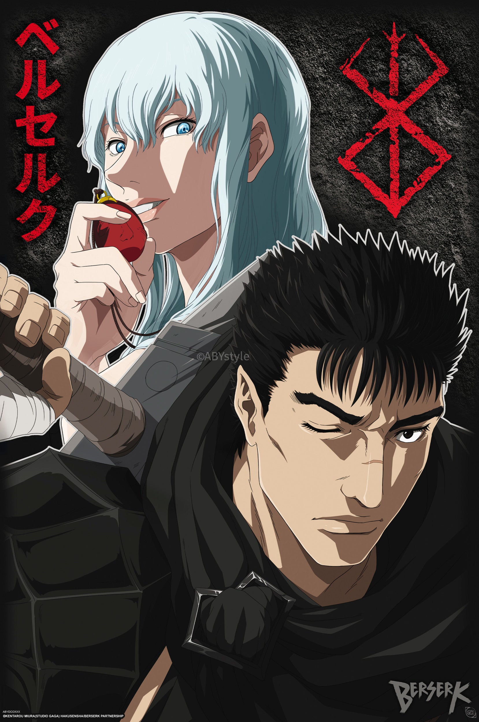 Poster Berserk Guts And Griffith 61x91 5cm GBYDCOA007 | Yourdecoration.com