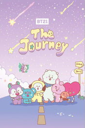 Poster Bt21 The Journey 61x91 5cm Grupo Erik GPE5920 | Yourdecoration.com