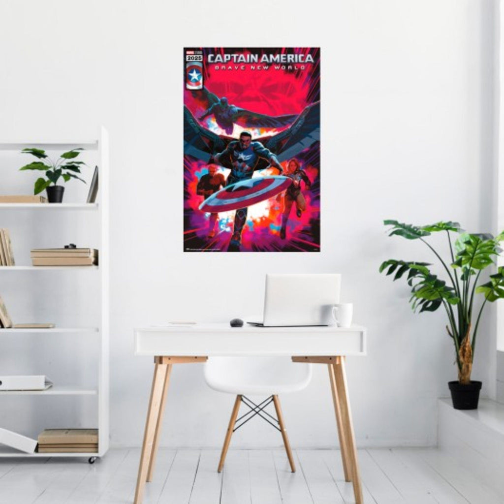 Poster Captain America Brave New World Comic 61x91 5cm Grupo Erik GPE5944 2 | Yourdecoration.com