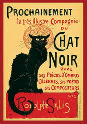 Poster Chat Noir Steinlein 61x91 5cm PP0508 | Yourdecoration.com