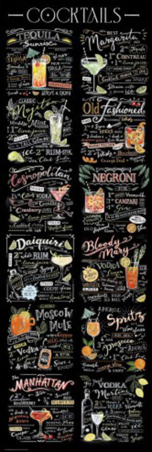 Poster Cocktail 53x158cm Grupo Erik PPGE8114 | Yourdecoration.com