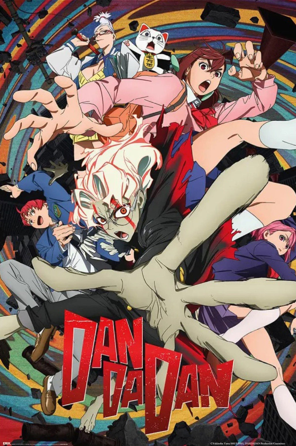 Poster Dan Da Dan Season 1 Characters 61x91 5cm GPE6024 | Yourdecoration.com
