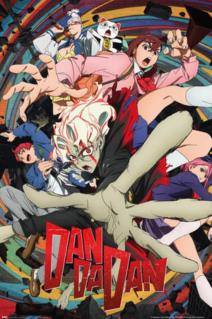 Poster Dan Da Dan Season 1 Characters 61x91 5cm GPE6024 | Yourdecoration.com