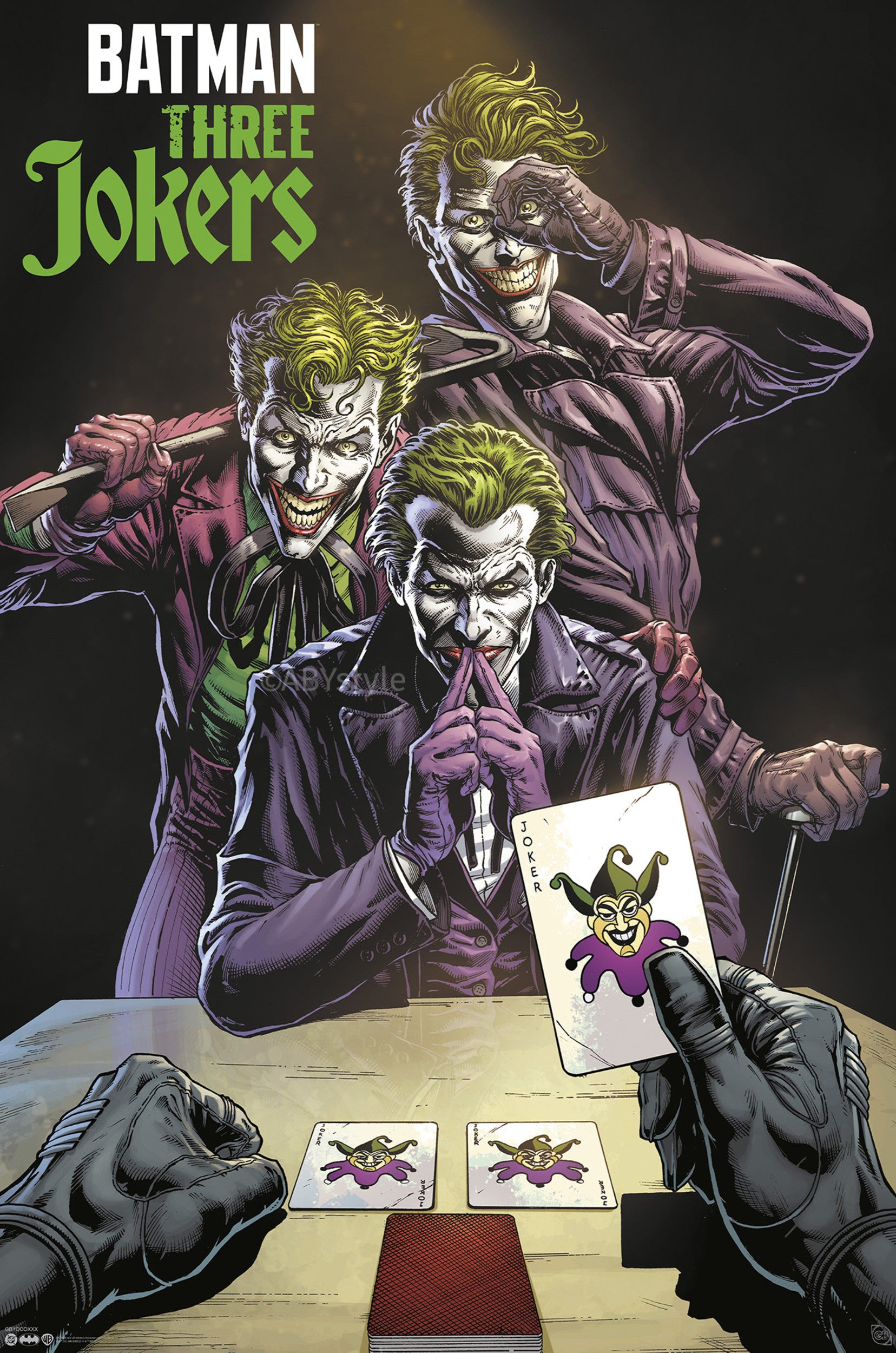 Poster Dc Comics Three Jokers 91 5x61cm GBYDCOA040 | Yourdecoration.com