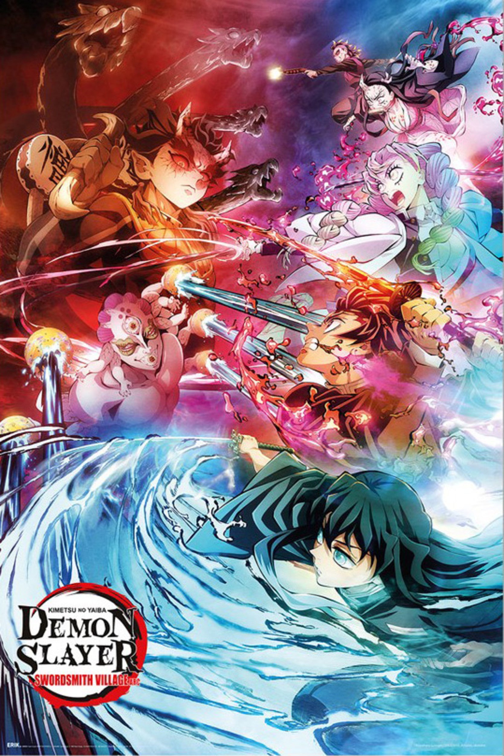 Poster Demon Slayer Swordsmith Village 2 61x91 5cm GPE6071 | Yourdecoration.com