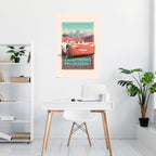 Poster Disney Pixar Cars Vintage 61x91 5cm GPE6041 Sfeer | Yourdecoration.com