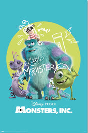 Poster Disney Pixar Monsters Inc 25th Anniversary 61x91 5cm GPE6046 | Yourdecoration.com