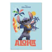 Poster Disney Stitch Live Action Aloha 61x91 5cm Grupo Erik GPE5956 | Yourdecoration.com