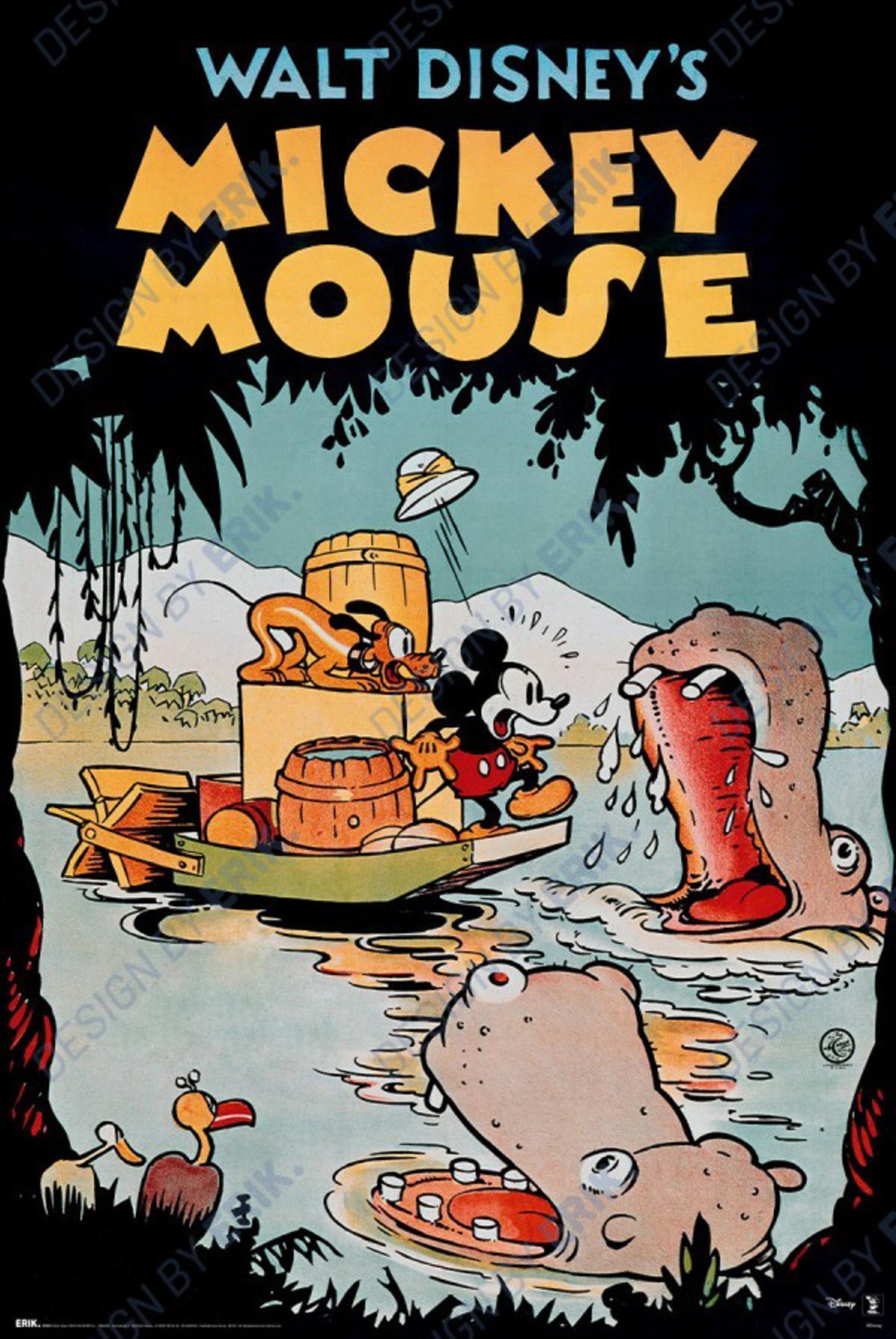 Poster Disney Vintage 61x91 5cm GPE6112 | Yourdecoration.com