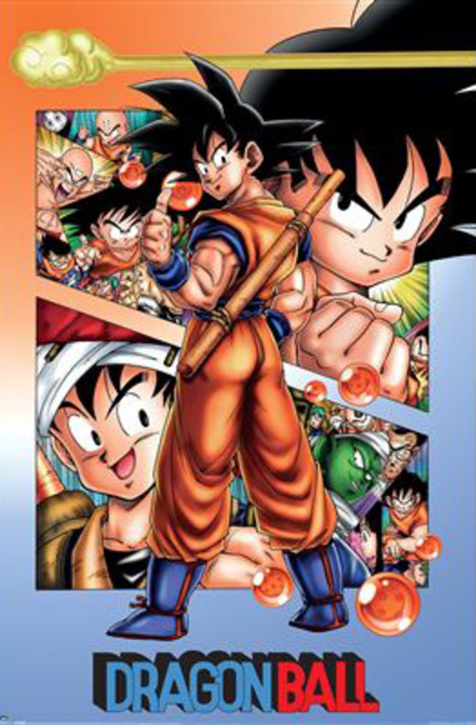 Poster Dragon Ball Goku 61x91 5cm PP2501608 | Yourdecoration.com