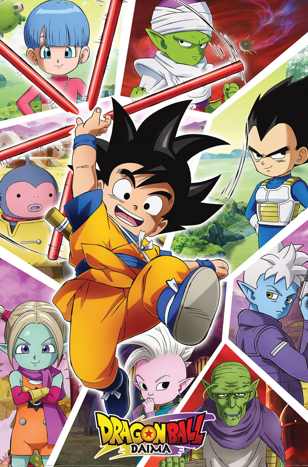 Poster Dragonball Daima Power Pole 61x91 5cm PP2512045 | Yourdecoration.com