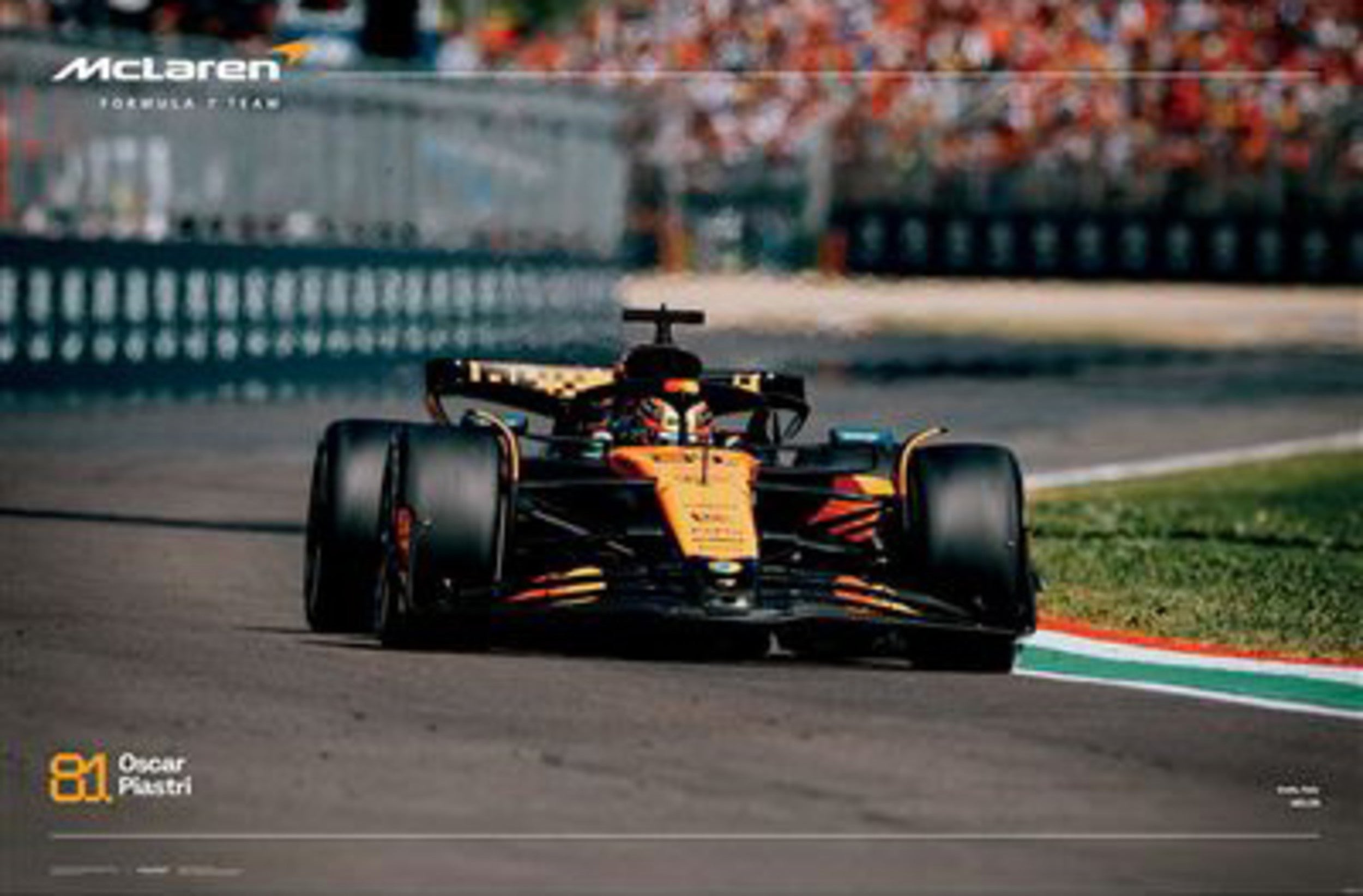 Poster F1 Oscar Piastri Imola 91 5x61cm PP2512221 | Yourdecoration.com