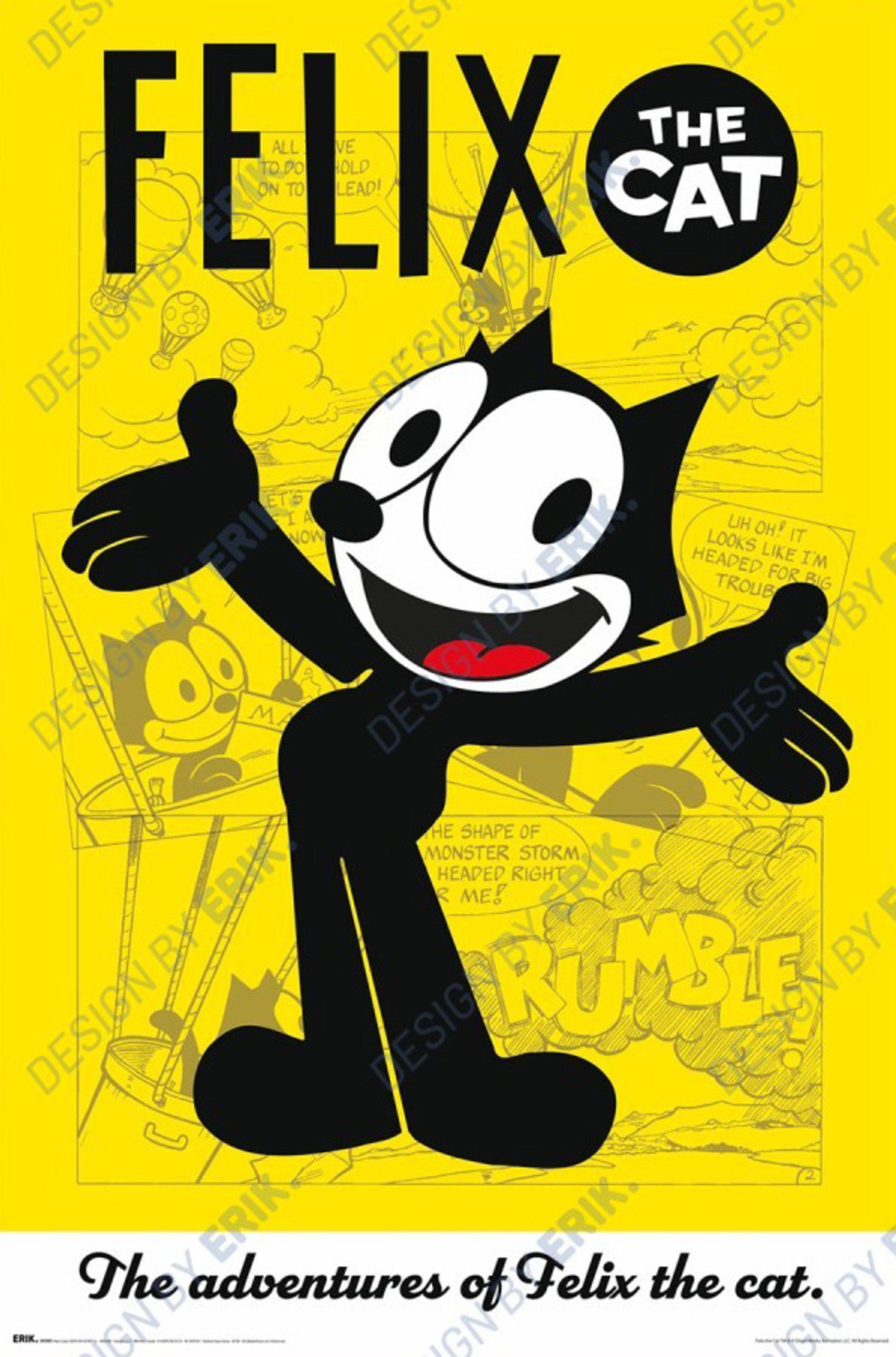 Poster Felix The Cat 61x91 5cm GPE6101 | Yourdecoration.com