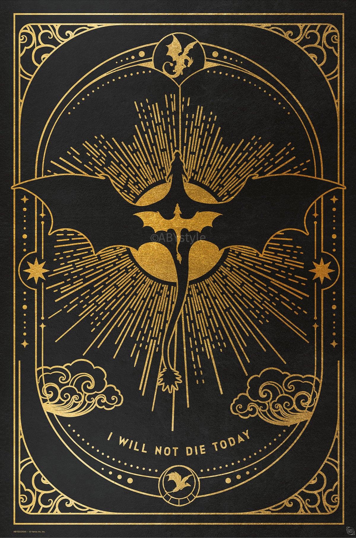 Poster Fourth Wing Relic 61x91 5cm GBYDCOA052 | Yourdecoration.com
