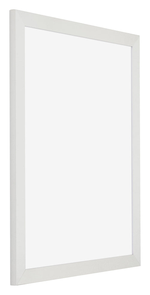 Poster Frame MDF 38x52cm White Mat Front Oblique | Yourdecoration.com