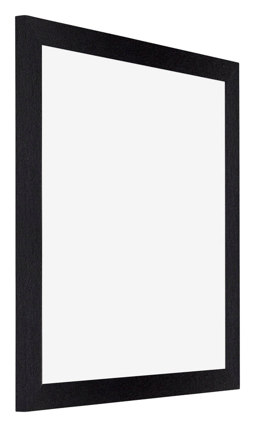 Poster Frame MDF 40x40cm Black Mat Front Oblique | Yourdecoration.com