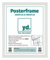 Poster Frame MDF 40x50cm White Mat Front Size | Yourdecoration.com