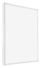 Poster Frame Plastic 40x40cm White High Gloss Front Oblique | Yourdecoration.com