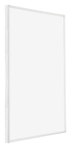 Poster Frame Plastic 60x80cm White High Gloss Front Oblique | Yourdecoration.com