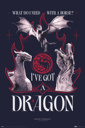 Poster Game Of Thrones House Of The Dragon Season 3 61x91 5cm GPE6057 | Yourdecoration.com