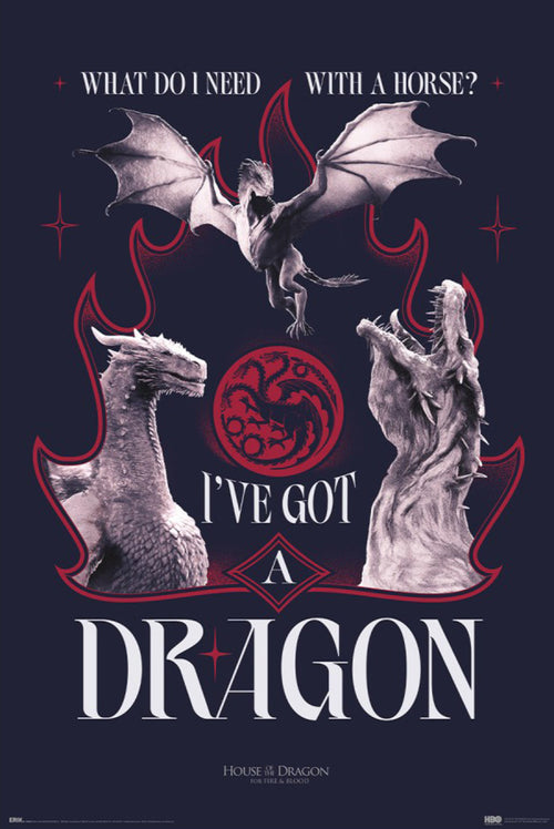 Poster Game Of Thrones House Of The Dragon Season 3 61x91 5cm GPE6057 | Yourdecoration.com