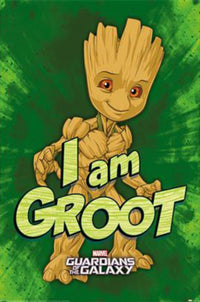 Poster Guardians Of The Galaxy I Am Groot 61x91 5cm Pyramid PP35043 | Yourdecoration.com