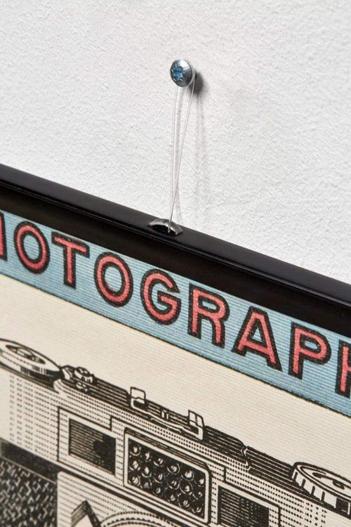 Poster Hanger Black 40cm with Suspension Eye | Yourdecoration.com