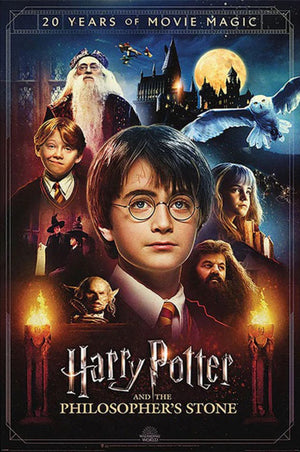 Poster Harry Potter 20 Years Of Movie Magic 61x91 5cm Pyramid PP34925 | Yourdecoration.com