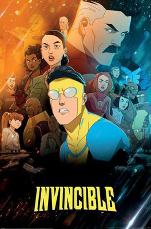 Poster Invincible Character Montage 61x91 5cm PP2510492 | Yourdecoration.com
