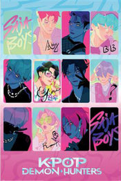 Poster K Pop Demon Hunters Light And Dark 61x91 5cm PP2510670 | Yourdecoration.com