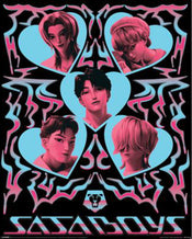Poster K Pop Demon Hunters Saja Boys Hearts  40x50cm MPP2510744 | Yourdecoration.com