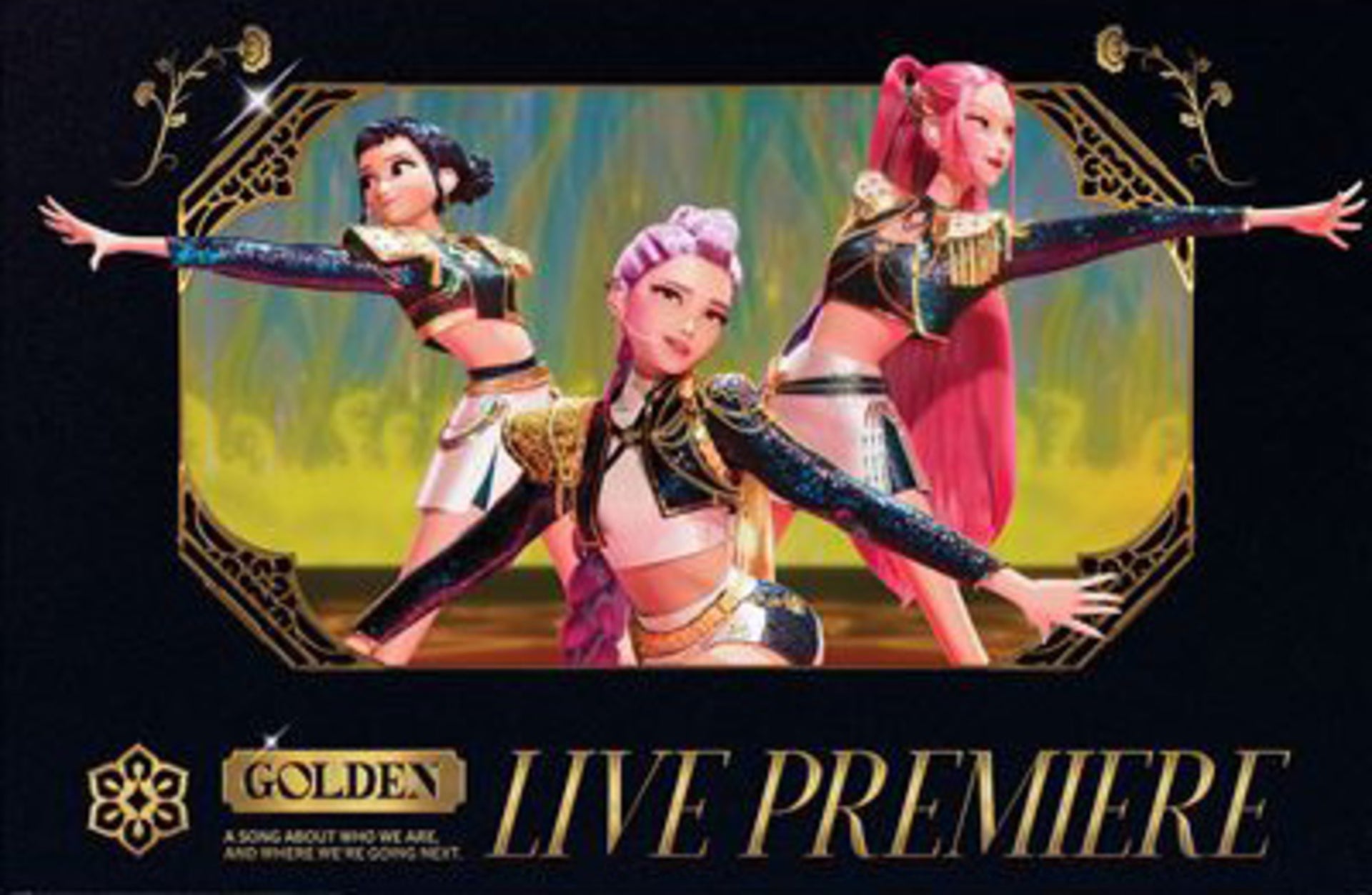 Poster Kpop Demon Hunters Golden Live 91 5x61cm PP2512410 | Yourdecoration.com