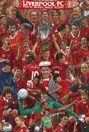 Poster Liverpool Legends 61x91 5cm Grupo Erik GPE6017 | Yourdecoration.com