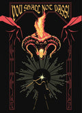 Poster Lord Of The Rings Balrog Glow In The Dark 61x91 5cm Grupo Erik GPEPR011 Glow In The Dark | Yourdecoration.com