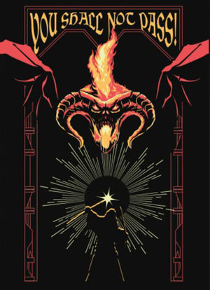 Poster Lord Of The Rings Balrog Glow In The Dark 61x91 5cm Grupo Erik GPEPR011 Glow In The Dark | Yourdecoration.com