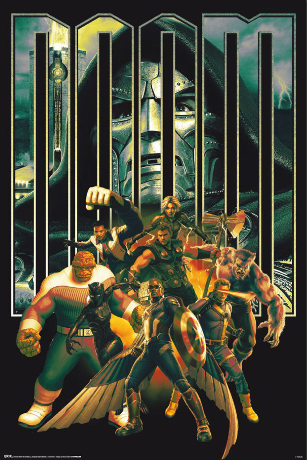 Poster Marvel Avengers Doomsday 2 61x91 5cm GPE6050 | Yourdecoration.com