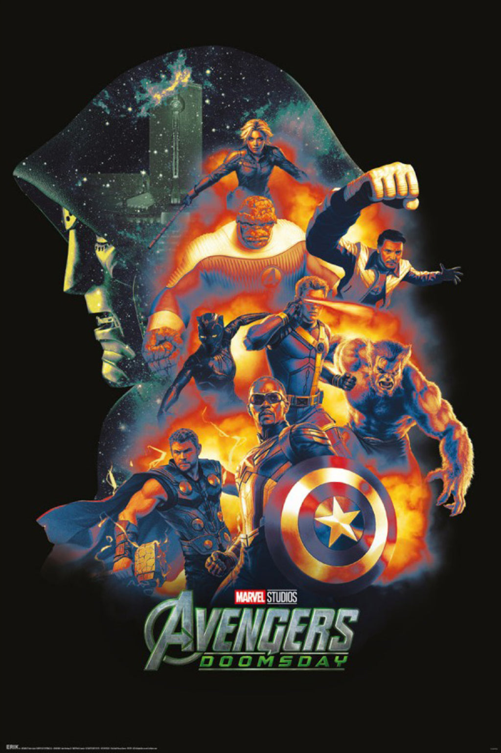 Poster Marvel Avengers Doomsday Characters 61x91 5cm GPE6085 | Yourdecoration.com