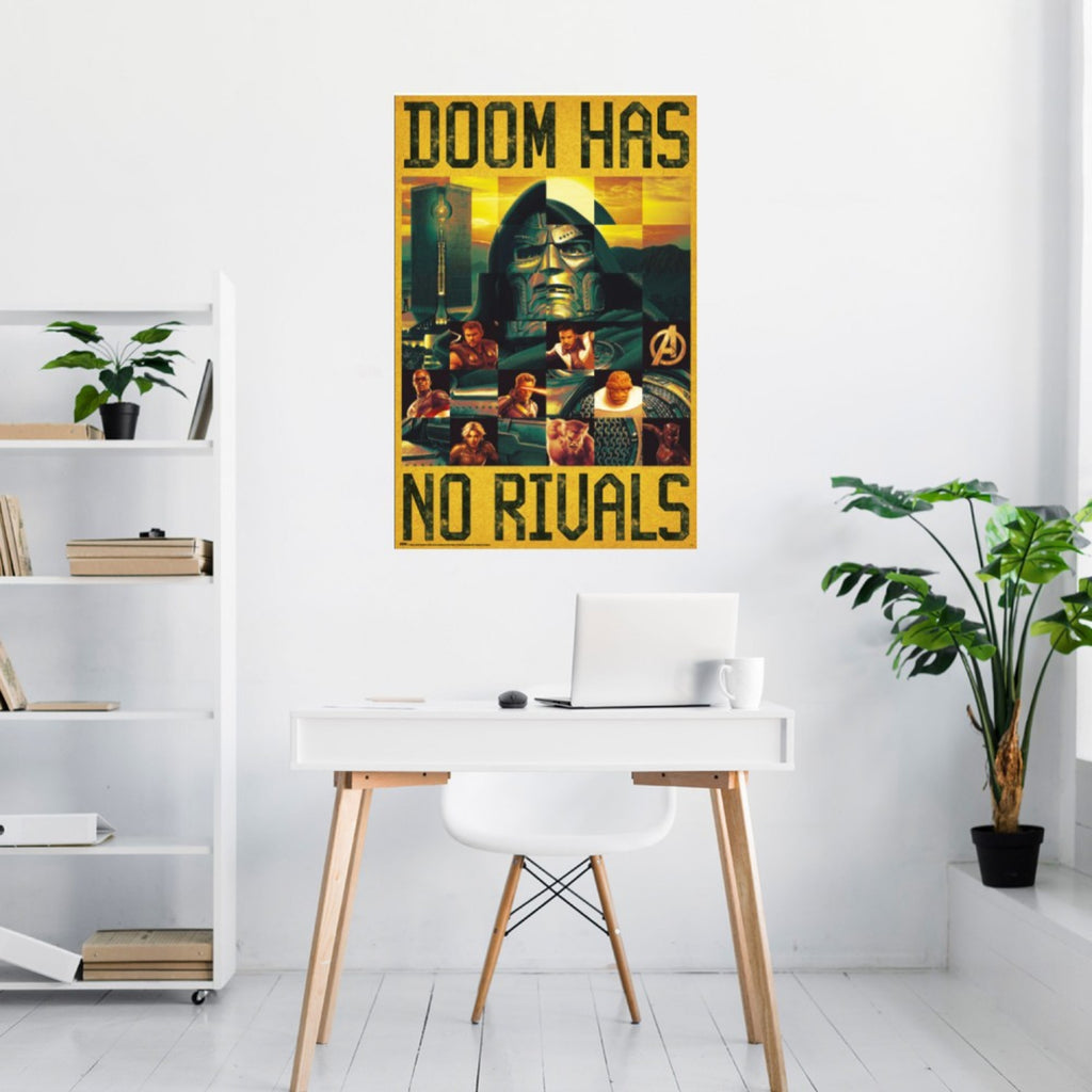 Poster Marvel Avengers Doomsday Doom Has No Rivals 61x91 5cm GPE6086 Atmosphere | Yourdecoration.com