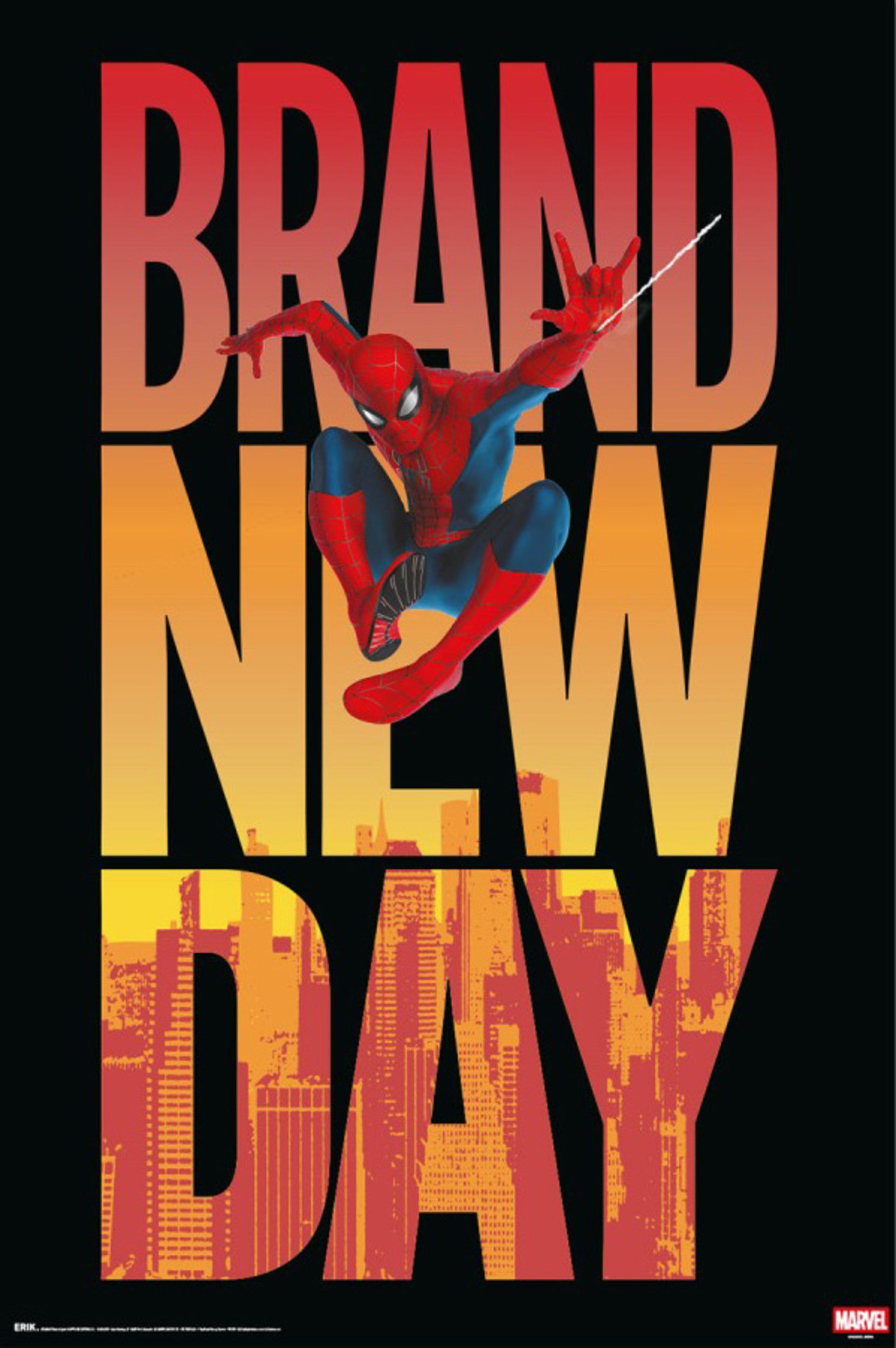 Poster Marvel Spider Man Brand New Day 61x91 5cm GPE6051 | Yourdecoration.com