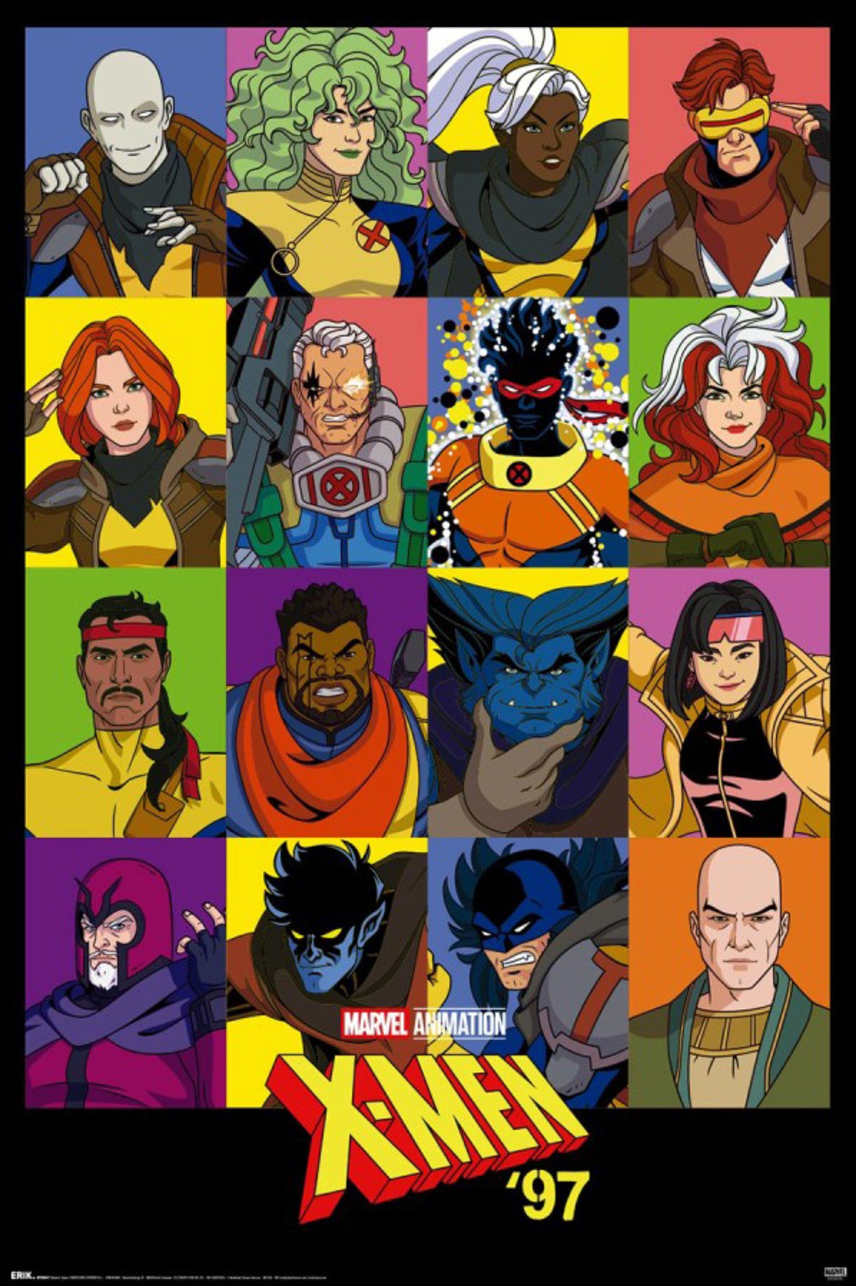 Poster Marvel X Men 97 Season 2 61x91 5cm GPE6047 | Yourdecoration.com