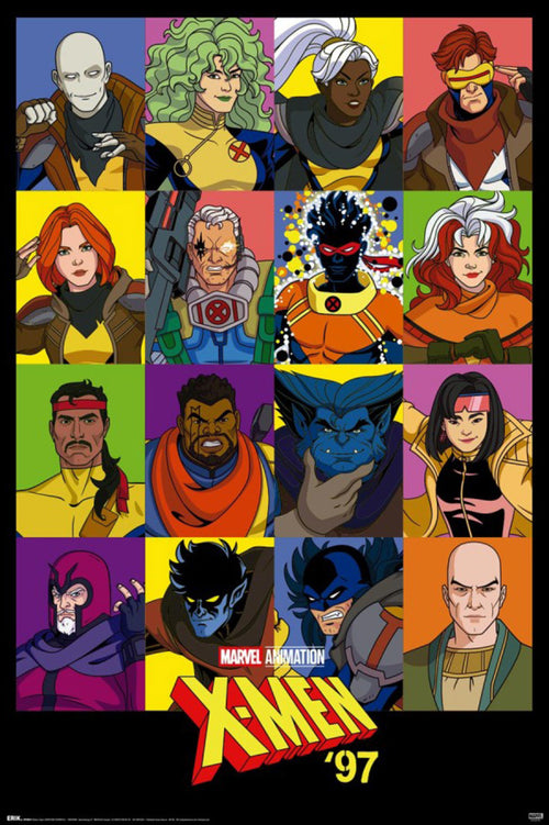Poster Marvel X Men 97 Season 2 61x91 5cm GPE6047 | Yourdecoration.com