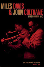 Poster Miles Davis And John Coltrane Cafe Bohemia 61x91 5cm PP2501153 | Yourdecoration.com