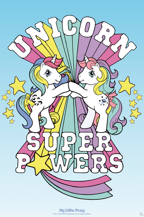 Poster My Little Pony Unicorn Super Powers 61x91 5cm Abystyle GBYDCO540 | Yourdecoration.com