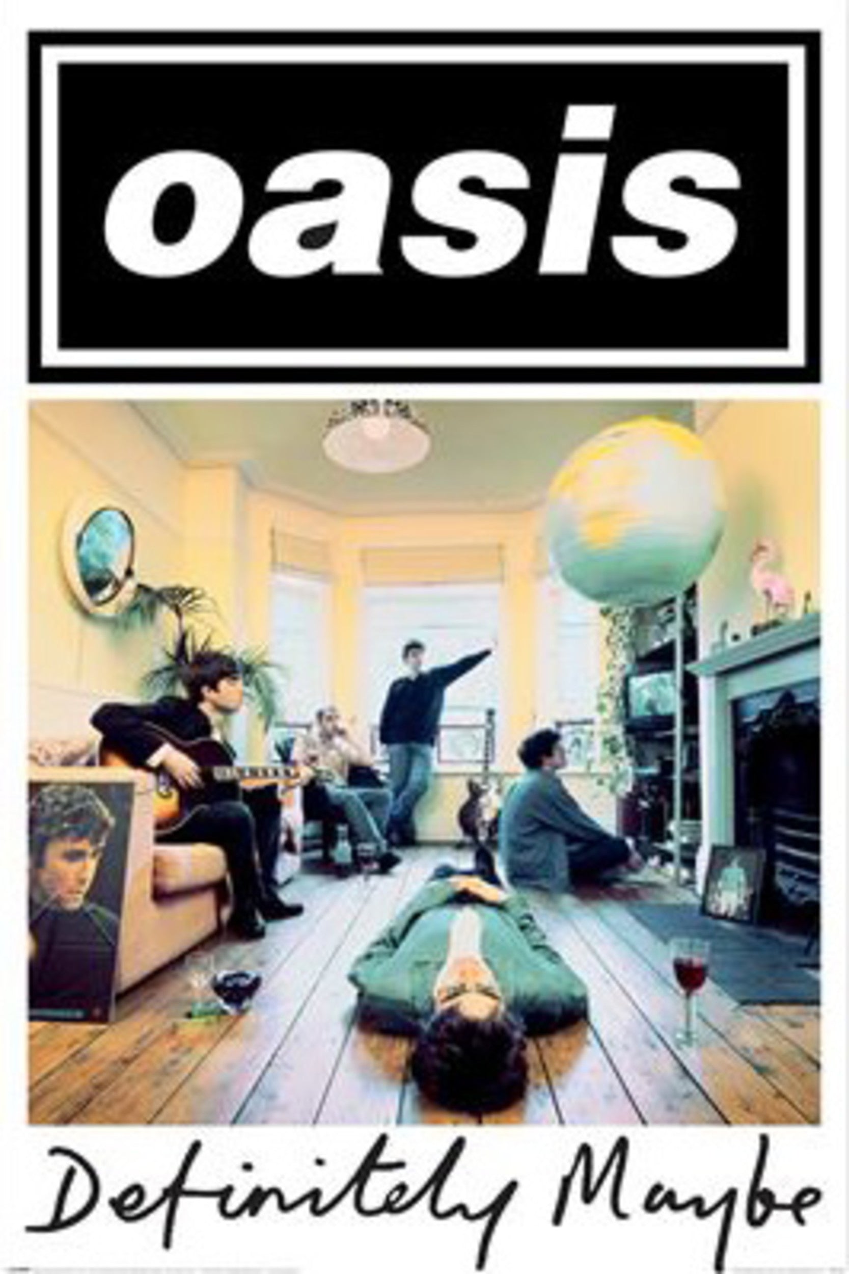 Poster Oasis Definitely Maybe 61x91 5cm PP2511652 | Yourdecoration.com