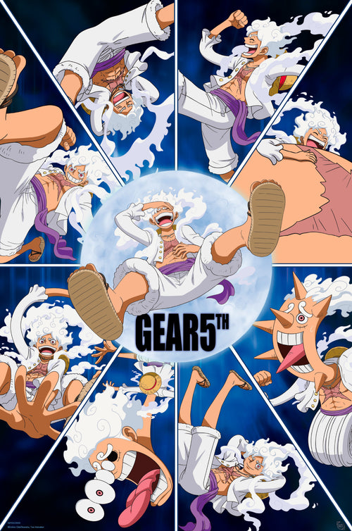 Poster One Piece Gear 5Th Looney 61x91 5cm Abystyle GBYDCO503 | Yourdecoration.com