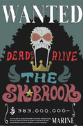 Poster One Piece Wanted Brook 61x91 5cm PP2501061 | Yourdecoration.com