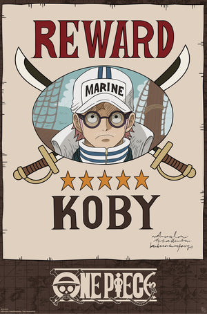 Poster One Piece Wanted Koby Cross Guild 61x91 5cm GBYDCOA009 | Yourdecoration.com