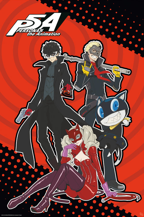 Poster Persona 5 Phantom Thieves 61x91 5cm Abystyle GBYDCO331 | Yourdecoration.com