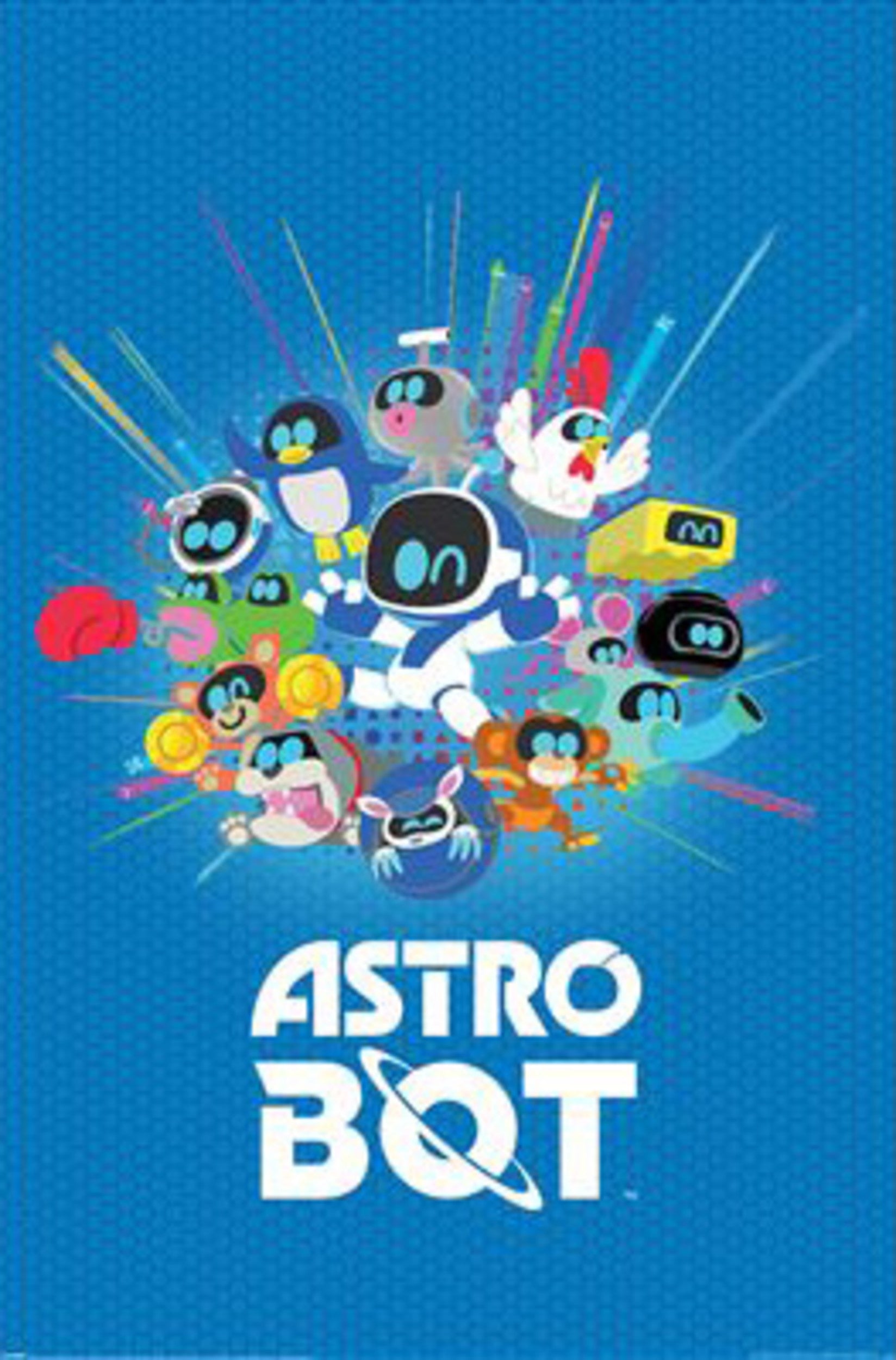 Playstation Astro Bot Friends Poster 61x91,5cm | Yourdecoration.com